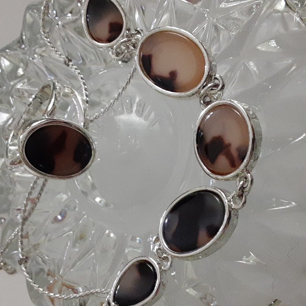 SET with Blonde Tortoise Fashion Bracelet and Size 6 Ring to Match $10 - Picture 6 of 11